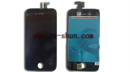 di buona qualità Sostituzione LCD nera per il LCD + il touchpad di Iphone 4S completi le vendite