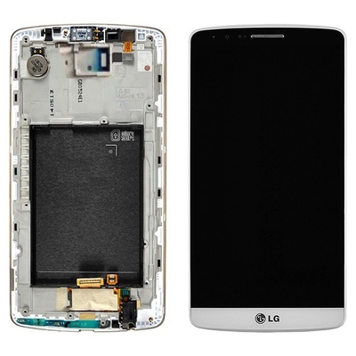 di buona qualità Oro a 5.5 pollici, il nero, sostituzione LCD bianca dello schermo del LG per l'Assemblea LCD del convertitore analogico/digitale dello schermo del LG G3 D855 le vendite