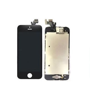 di buona qualità IPhone LCD dello schermo del telefono cellulare nero 5 pezzi di ricambio dell'Assemblea del convertitore analogico/digitale le vendite