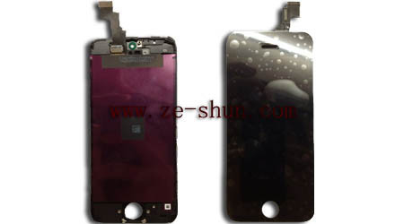 di buona qualità Sostituzione LCD dello schermo del telefono cellulare nero per il LCD + il tocco di Iphone 5c completi le vendite