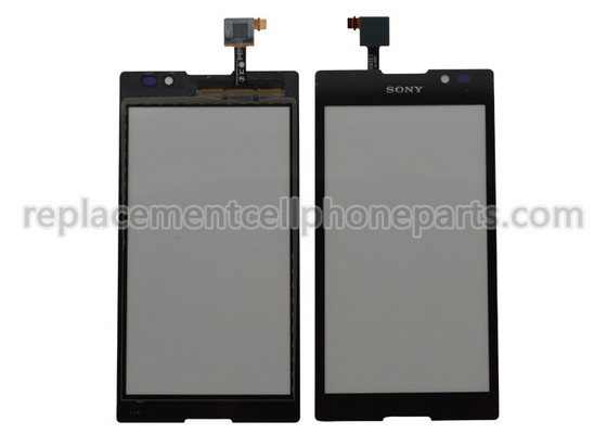 di buona qualità Nero/bianco sostituzione del touch screen del convertitore analogico/digitale del telefono cellulare da 5 pollici per Sony S39h le vendite