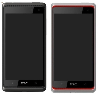 di buona qualità Il nero, convertitore analogico/digitale a 4.5 pollici rosso del telefono cellulare con la pagina per desiderio 600 di HTC le vendite