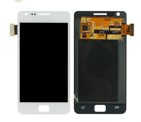 di buona qualità 4,3 pollici di schermo LCD di Samsung per il LCD di S2 I9100 con bianco del convertitore analogico/digitale le vendite