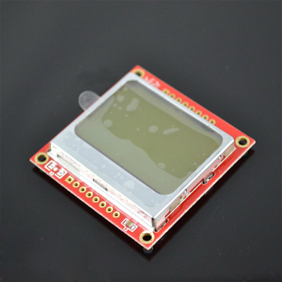di buona qualità Modulo di LCD di Nokia 5110 per Arduino con il PWB rosso della lampadina bianca per Arduino le vendite