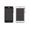 Il nero, convertitore analogico/digitale LCD a 4.3 pollici bianco del touch screen del LG Optimus L7 P700 con la pagina aziende